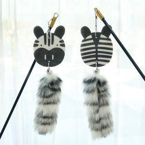 ของเล่นแมวรูปเสือและสิงโต ของเล่นล่อแมว ขายส่ง - Product Image 3