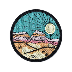 "Tùy chỉnh dệt thêu các bản vá lỗi cho sắt-on Phụ kiện & quần áo mũ" - Product Image 4