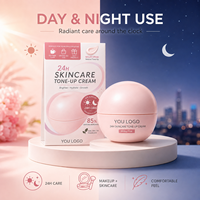 Crème Visage Hydratante Éclaircissante au Complexe d'Acide Hyaluronique Luminous-Skin, Unifie le Teint, Céramide Rose Lacté, OEM ODM