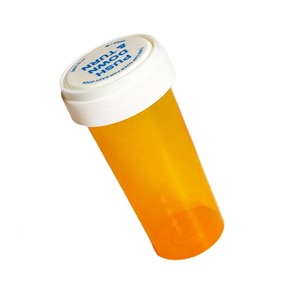 בית מרקחת פלסטיק בקבוקונים מרשם 13dr בקבוקון ענבר רפואה הפיך גלולה - Product Image 2