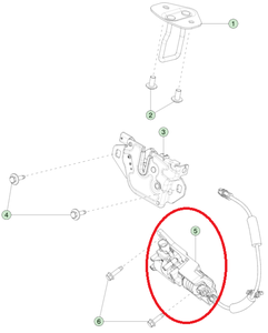 Boîtier d'actionneur de verrouillage de capot avant BAINEL pour TESLA modèle <span class=keywords><strong>S</strong></span> 2022- OE 1586554-00-A - Product Image 3