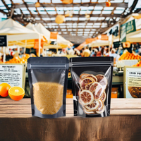 Pochette d'emballage alimentaire réutilisable à fermeture éclair, pour gelée, aliments pour bébés, lait - Étanche à l'humidité, qualité alimentaire PE, recyclable, biodégradable