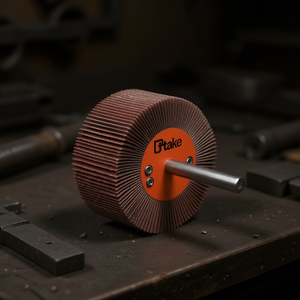 Roue à lamelles abrasives Ttake 20x3 mm, grain 240, tige de 3 mm pour le meulage du métal - Product Image 3