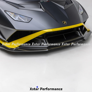 Lèvre avant en fibre de carbone sèche de Style Vorstein Vrs pour <span class=keywords><strong>Lamborghini</strong></span> Huracan <span class=keywords><strong>STO</strong></span> - Product Image 6