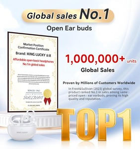 Tai nghe không dây Kinglucky I121 <span class=keywords><strong>Bluetooth</strong></span> 5.4, kiểu kẹp tai, đèn LED hiển thị pin, khử tiếng ồn JL, chống nước, dành cho thể thao - Product Image 2