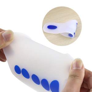 Kustom perawatan kesehatan silikon antiselip, Sol dalam Gel perawatan kaki olahraga <span class=keywords><strong>diabetes</strong></span> lembut penyerap guncangan pereda tekanan elastis - Product Image 4