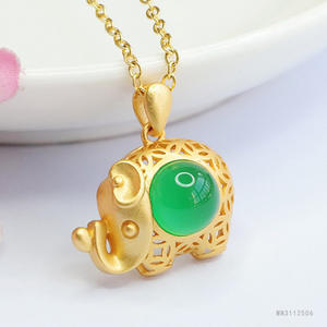 Collar de Ágata China Nueva con Colgante de Calcedonia Verde Ximang <span class=keywords><strong>Fuxiang</strong></span> 2026 para Mujer, Venta al por Mayor de Fábrica, Generación S3112506 - Product Image 1