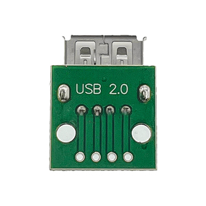Módulo Adaptador de Puerto Hembra USB Tipo A de 4 Pines OKY3447-3 a Terminal de Tornillo de Paso de 2.54 mm, Placa de Conexión Directa - Product Image 2