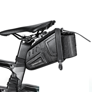 EVA Hartschalen-Fahrradsatteltasche Wasserdichte Fahrradsitztasche Hintere Aufbewahrungstasche für <span class=keywords><strong>MTB</strong></span> Rennrad Fahrradzubehör - Product Image 4