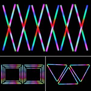 TIITEE-Barre de lumière LED RVB de bonne qualité pour scène, contrôle DMX, éclairage DJ pour scène, mariage, club, fête, pas cher - Product Image 4