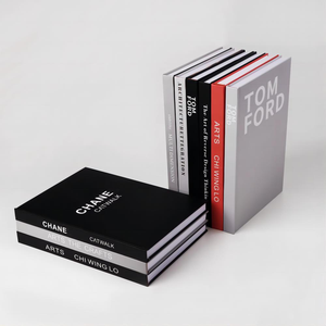 Vỏ cứng Tiếng Anh mô phỏng sách mô hình phòng Tạp Chí Lớn phòng nghiên cứu trang quay trang trí giả sách - Product Image 6