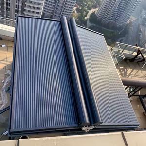 Persianas enrollables eléctricas impermeables modernas de aleación de aluminio para techo de claraboya de <span class=keywords><strong>terraza</strong></span> al aire libre - Product Image 2