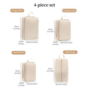 Juego de 6 Bolsas Organizadoras de Viaje Comprimibles para Maletas, Armario y Ropa, Bolsas para Organizar Edredones - Product Image 3
