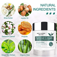 Ingrédients organiques naturels de vente chaude de la Thaïlande, hydratant facial de peau sèche, crème anti-âge faciale