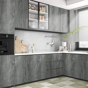 PVC autoadesivo legno-venature adesivi grigiastro impermeabile porta <span class=keywords><strong>per</strong></span> lo sfondo <span class=keywords><strong>mobili</strong></span> armadi decorazione <span class=keywords><strong>carta</strong></span> da parati pellicola protettiva - Product Image 6