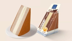 Gâteau triangulaire au fromage, aux noix, au <span class=keywords><strong>durian</strong></span>, à la fraise, à l'orange, au matcha, aux œufs et au chocolat, idéal pour le petit-déjeuner des étudiants, vente chaude - Product Image 4