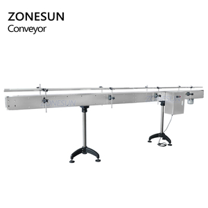 ZONESUN ZS-CB150 Pet şişeler düz üst plastik ayarlanabilir plaka bağlantı zincir plaka konveyör bandı cam şişeler - Product Image 2
