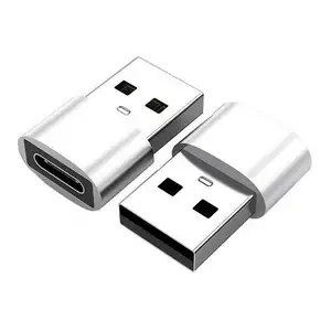 مهائي كابلات للهاتف 12 USB C مهايئ شاحن نوع C الإناث إلى USB الذكور محول C نوع USBC وتغ موصل