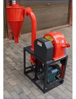 Broyeur à maïs auto-amorçant, moulin à marteaux pour aliments pour animaux, petit agriculteur, usage domestique, broyeur 220V, machine à moudre le maïs, le grain