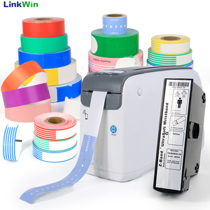 Linkwin कस्टम स्वयं चिपकने वाला अस्पताल थर्मल रोगी आईडी बैंड/Wristbands रोल - Product Image 1