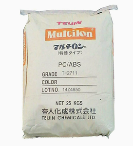 วัสดุพลาสติก PC/ABS Teijin TN-7000A ทนไฟ ไหลง่าย สีดำ MULTILON รุ่น TN7000A - Product Image 1
