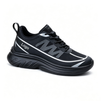 Chaussures de course performantes pour hommes 2026 / Baskets à semelle épaisse et amorti ondulé / Personnalisation OEM ODM en usine