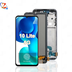 Vente chaude Original pour Xiaomi 10 Lite 5G Remplacement de l'écran tactile avec cadre pour <span class=keywords><strong>téléphone</strong></span> portable Xiaomi M2002J9G M2002J9S - Product Image 1