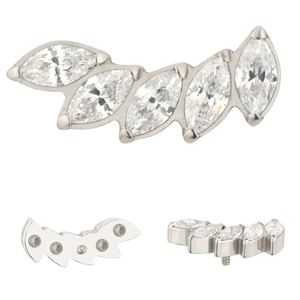 Astm F136 Implantaat Kwaliteit Titanium Gepolijst Goud Labret Neus <span class=keywords><strong>Septum</strong></span> Ring Helix Kraakbeen Oorbel Titanium Piercing Sieraden - Product Image 2