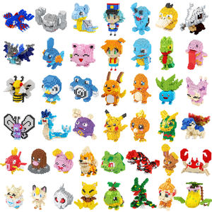 44 Estilos Oferta Especial Pokémon Squirtle Charmander Bloques de Construcción Nano Educativos DIY Figuras de Acción de Juguete para Niños - Product Image 1
