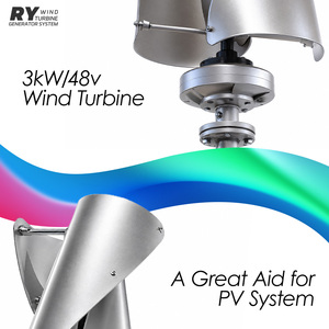 Système d'alimentation <span class=keywords><strong>éolienne</strong></span> 2kW 3kW hors réseau 24V 48V, <span class=keywords><strong>kit</strong></span> <span class=keywords><strong>de</strong></span> génération hybride pour maison, bateau, ferme, pompe, projet - Product Image 1