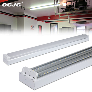 New Design Indoor Shooting Range Hanging Aluminum 4ft Led Batten <strong>Lights</strong> 36w 40w 60w 70w <strong>Lounge</strong> Linear Tube Fixture - Product Image 3
