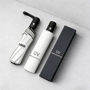 Custom Compact Folding With Logo Print Anti Uv <b>Automatic</b> Wholesale Promo Business Gift Manual <b>Umbrella</b> - Product Image 1