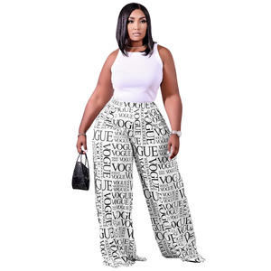 <span class=keywords><strong>Pantaloni</strong></span> <span class=keywords><strong>Palazzo</strong></span> <span class=keywords><strong>a</strong></span> Vita Alta e Gamba Larga, <span class=keywords><strong>Pantaloni</strong></span> <span class=keywords><strong>Lunghi</strong></span> da Donna - Product Image 2