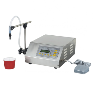 Máquina Llenadora de Pistón Semiautomática de Sobremesa para Líquidos, Salsas, Miel, Mermelada, Pasta, Crema, Envases Industriales - Product Image 5