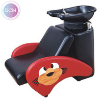 Chaise multifonctionnelle de shampooing d'enfants de vente chaude avec l'évier de plastique et de fibre de verre de conception de luxe pour des salons de beauté et de barbier