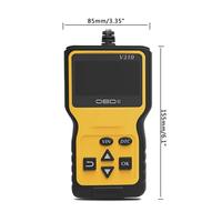 Herramienta de Diagnóstico de Fallas Automotrices V410 ELM327, Detector de Fallas de Motor OBD2, Lector de Códigos de Auto con Flujo de Datos y Reparación, WIFI
