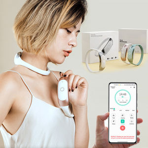 Tragbares Smart Neck Massage gerät APP Fernbedienung Intelligente Magnet therapie Entspannen Verbessern Sie den Schlaf Tragbares Mini-Nacken massage gerät - Product Image 6