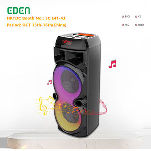 Nuevo Producto Altavoces de Fiesta Impermeables Dobles de 6.5 Pulgadas, Altavoz Inalámbrico Portátil, Caja de Sonido, Altavoz Profesional para DJ con Bajos - Product Image 1