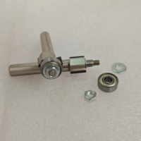Mèche droite diamant avec roulement mèches de routeur outils de travail du bois fraise CNC Compression PCD bois taille personnalisée et LOGO