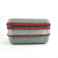 Sac d'accessoires électriques en EVA de grande capacité personnalisé boîtier de batterie externe en EVA étanche de voyage boîtier de câble de chargeur en EVA double couche