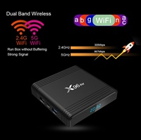 Boîtier TV Android 9.0 YDH-X96 AIR Amlogic S905X3 Quad-core, 4 Go de RAM, 64 Go de ROM, 8K HDR H.265 HEVC, Wi-Fi double bande 2,4 G/5 GHz