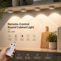 Lumière à détecteur de mouvement ultra-mince moderne en ABS+PMMA avec lampes à induction pour vitrine et armoire de cuisine
