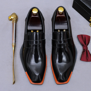 Zapatos de Vestir de Cuero Genuino para Hombre, Estilo Clásico y Elegante, Hechos a Mano, con Hebilla de Monje, Zapatos Casuales Hechos a Mano, Novedad de 2026 - Product Image 2