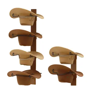 Buy Freestanding vertical hat rack with Custom Designs 