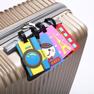 Étiquette de bagage promotionnelle QM en gros, souvenir personnalisé en caoutchouc souple PVC, étiquette de bagage de voyage avec logo personnalisé - Product Image 6