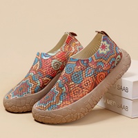 Baskets respirantes en maille pour femmes printemps-été, semelle souple, chaussures de marche décontractées colorées, antidérapantes, légères et plates