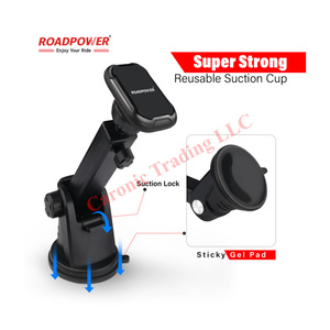 Giá đỡ điện thoại từ tính ô tô nhỏ gọn Roadpower, đế hút chân không, lắp đặt dễ dàng, xoay 360 độ, chế độ dọc/ngang - Product Image 5
