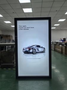 Affichage de publicité extérieure 65 pouces écran LCD Super léger économie d'énergie 50% r montage mural IP65 panneau d'affichage de signalisation numérique - Product Image 4