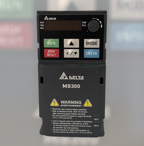 Variateur de fréquence (VFD) compact série MS300 Safe Torque Off 0,75 kW VFD4A8MS21AFSAA pour ventilateurs, pompes et convoyeurs - Product Image 1