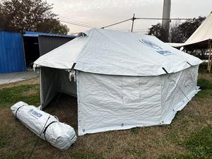 QUYE 5+ Person <strong>UNHCR</strong> Type Family <strong>Tent</strong> Emergency Shelter <strong>Refugee</strong> Relief for Sale - Product Image 2